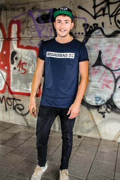 BigAirBag® T-Shirt Dark Blue - Image 2